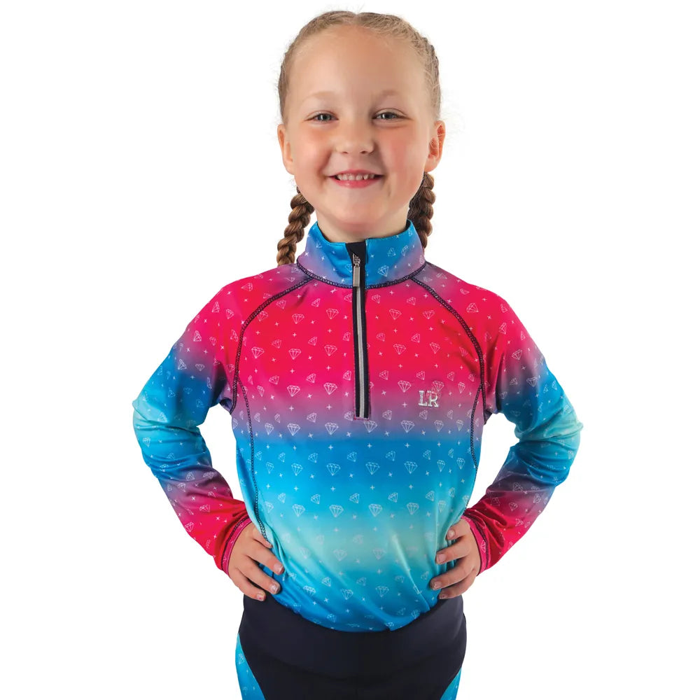 Dazzling Diamond Base Layer and riding Tights SET by Little Rider