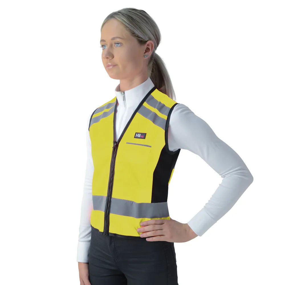 HyVIZ Waistcoat - Please Pass Wide & Slow by Hy Equestrian