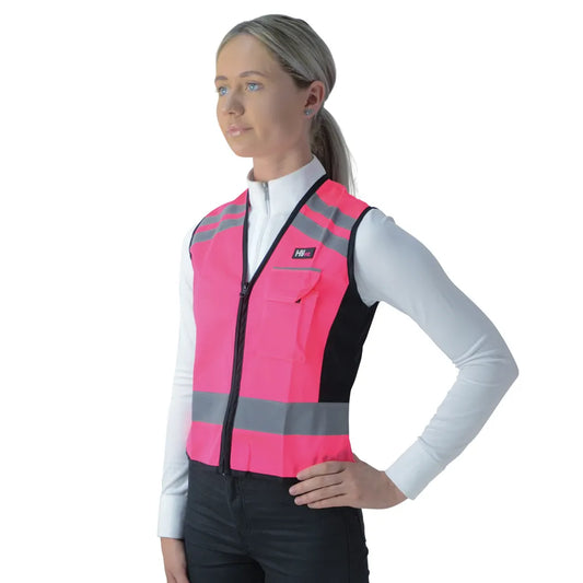 HyVIZ Waistcoat - Please Pass Wide & Slow by Hy Equestrian