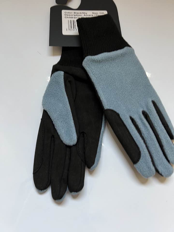 Kids winter fleece gloves